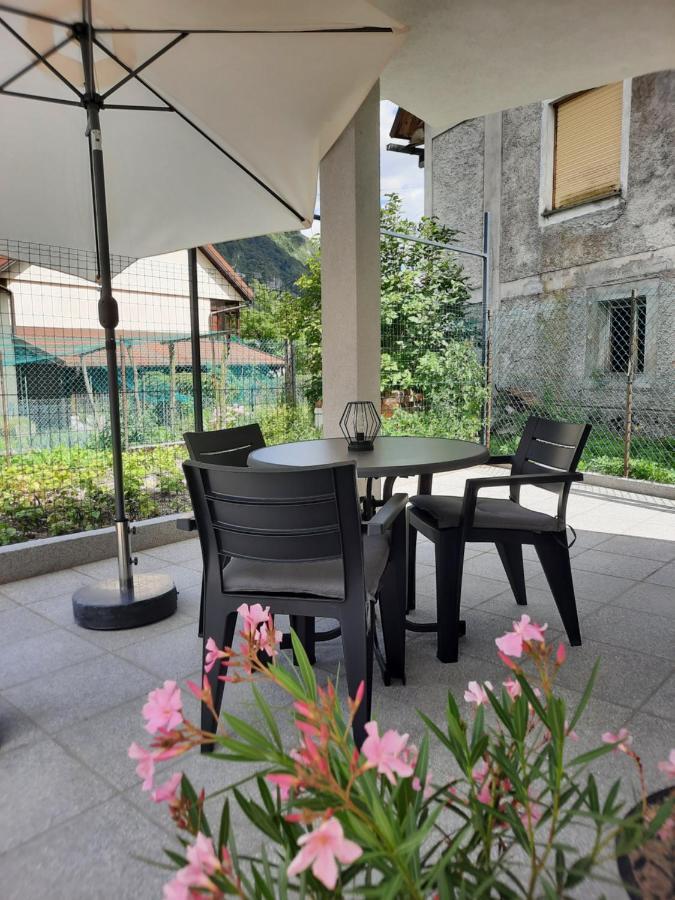 Studio Hisa Spuntar Bovec Esterno foto
